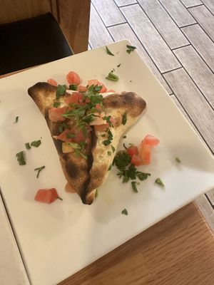 …and the Spinach Pie!  at Nicholas Restaurant in Gresham