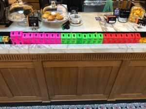 Vegan treats  at Caffe Nero - Marina Mall in Dubai