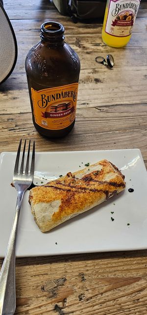 Vegan sausageroll at 103 the Store in Roxburgh