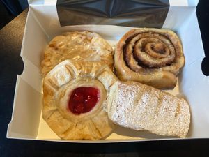 The delicious treats my crew got to delight in! at Brunch Box in Springfield