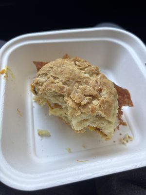 breakfast sandwich with bacon   at Brunch Box in Springfield