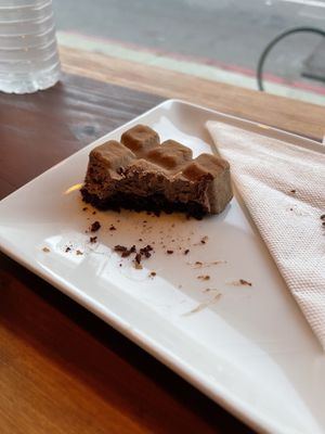 inside the chocolate bar   at Figaro Dessert Cafe in San Diego
