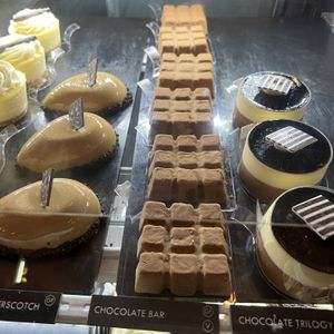 chocolate bar (vegan)  at Figaro Dessert Cafe in San Diego
