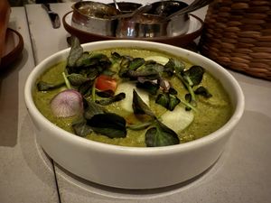 KABOCHA & GREEN APPLE CURRY  at Copra in San Francisco