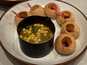 RASAM POORI  at Copra in San Francisco