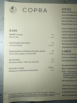   at Copra in San Francisco