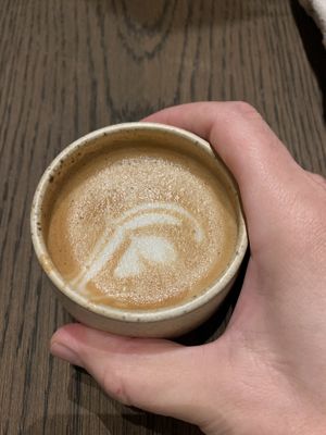 Cappuccino  at ÆNDRÈ - Schlüterstraße in Hamburg