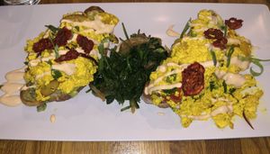 I can never seem to pass up a vegan Benny!  at Myapapaya in Fort Lauderdale