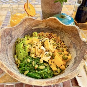 Poke bowl  at Fussio Lounge in Mallorca