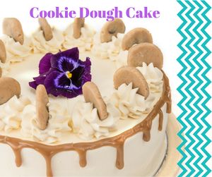 Cookie Dough Cake [vegan & nut free] at Vege Rama - Adelaide St in Brisbane