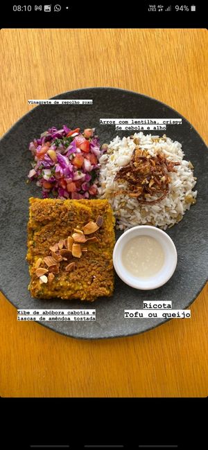 Prato do dia veg at Pomona Cambury in Sao Paulo
