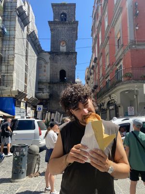   at 'A Puteca d' 'a Pizza in Naples