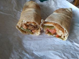 cauliflower rolled pita at Aladdin's Eatery in West Chester
