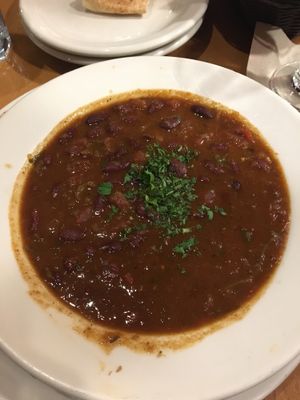 Vegan chili at Aladdin's Eatery in West Chester