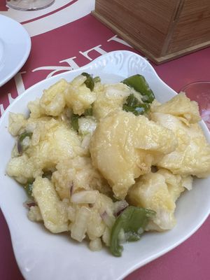 Potatoes  at Bar Las Teresas in Sevilla