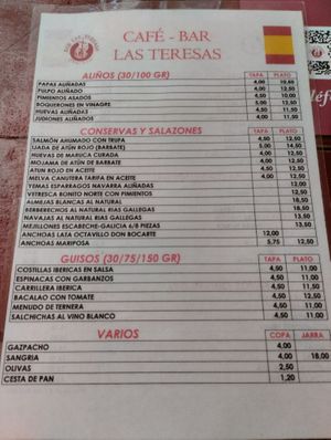  at Bar Las Teresas in Sevilla