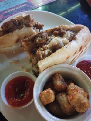 Tempeh hoagie. Full size. at Mellow Mushroom in West Chester