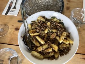 Gnocchi   at Vegan Academy in Amsterdam