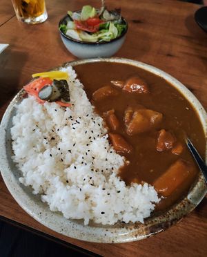 Veggie Curry at OITA - Soho in London