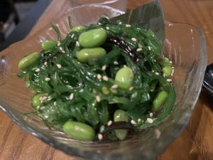 Seaweed salad  at OITA - Soho in London