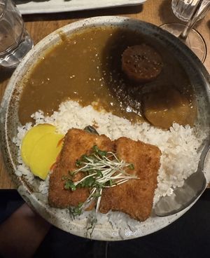 Tofu curry   at OITA - Soho in London