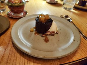 Sticky Toffee Pudding at The Second Story at Little Saint in Healdsburg