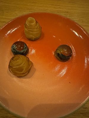 Final bite  at The Second Story at Little Saint in Healdsburg