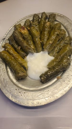 Stuffed leaf wine at İdil Mantı Evi in Izmir