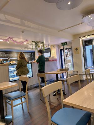 Interior at Dukes Coffee Company in Cork