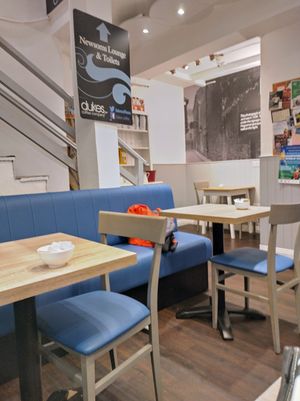 Interior at Dukes Coffee Company in Cork