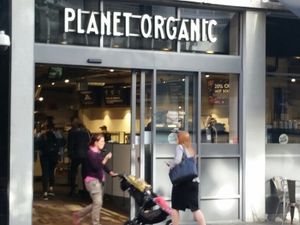 outside at Planet Organic - Torrington Place in London
