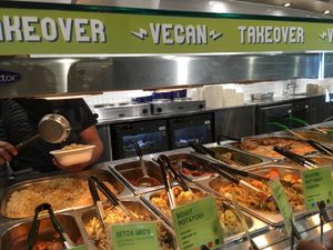 All vegan! at Planet Organic - Torrington Place in London