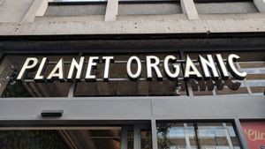 Entrance at Planet Organic - Torrington Place in London