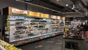 Prepared foods at Planet Organic - Torrington Place in London