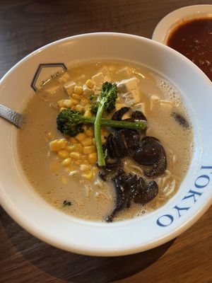 Creamy truffle vegan ramen (only until July 2023)  at Rakkan Ramen in Dallas