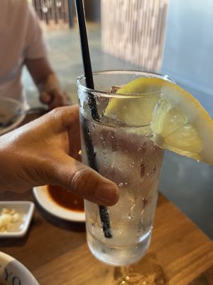 Toki highball  at Rakkan Ramen in Dallas