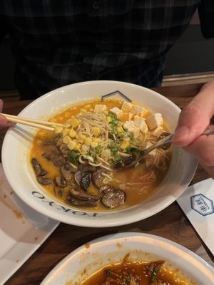   at Rakkan Ramen in Dallas