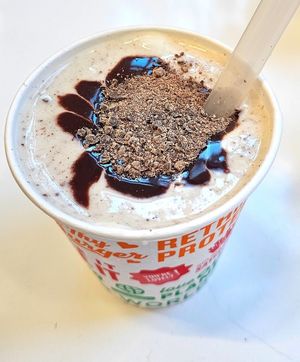 Mint Chocolate Chip Shake at Next Level Clucker - Potrero Hill in San Francisco