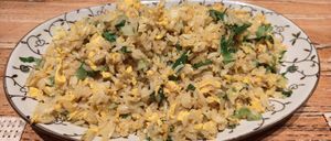 Fried rice without alliums.  Egg optional. at North in Macau
