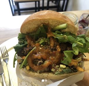   at Aborigen Burger in Bogota