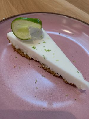 Key lime cheesecake  at PLANTA  in Atlanta