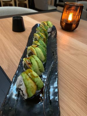 Dragon roll  at PLANTA  in Atlanta