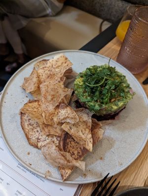 Avocado lime taretare at PLANTA  in Atlanta