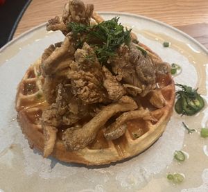 CHICK’N & WAFFLE  at PLANTA  in Atlanta