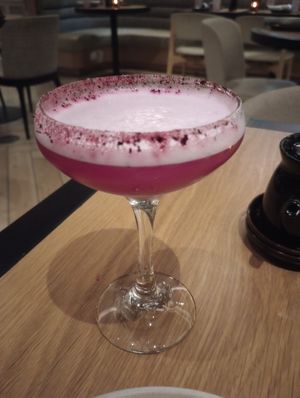 Lychee cocktail at PLANTA  in Atlanta