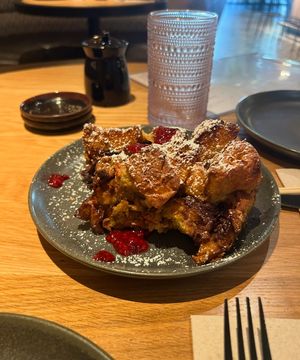 Bread pudding french toast!   at PLANTA  in Atlanta