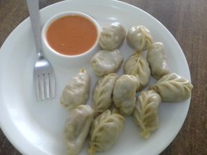 Veg momos at Rupandehi MO:MO House in Siddharthanagar