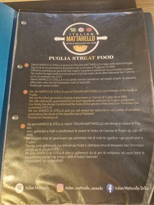  at Italian Mattarello Pizza in Sarande