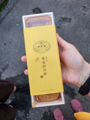 Peanutbutter Mochi Box- the best!! at Ben Zai Ten in Nara