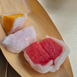 Watermelon and mango at Ben Zai Ten in Nara